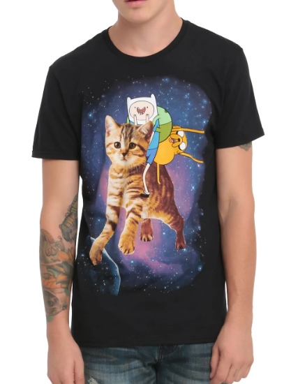 adventure time cat shirt